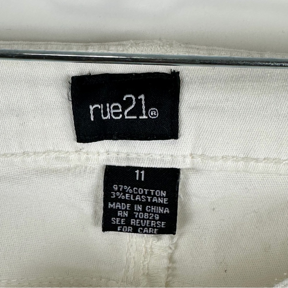 Rue21 Women's Skinny Jeans w/ Faux Front Pockets - Picture 3 of 5